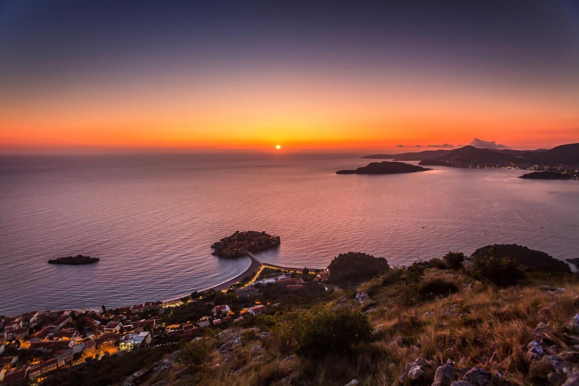 Alessandra Apartments Sveti Stefan Bagian luar foto