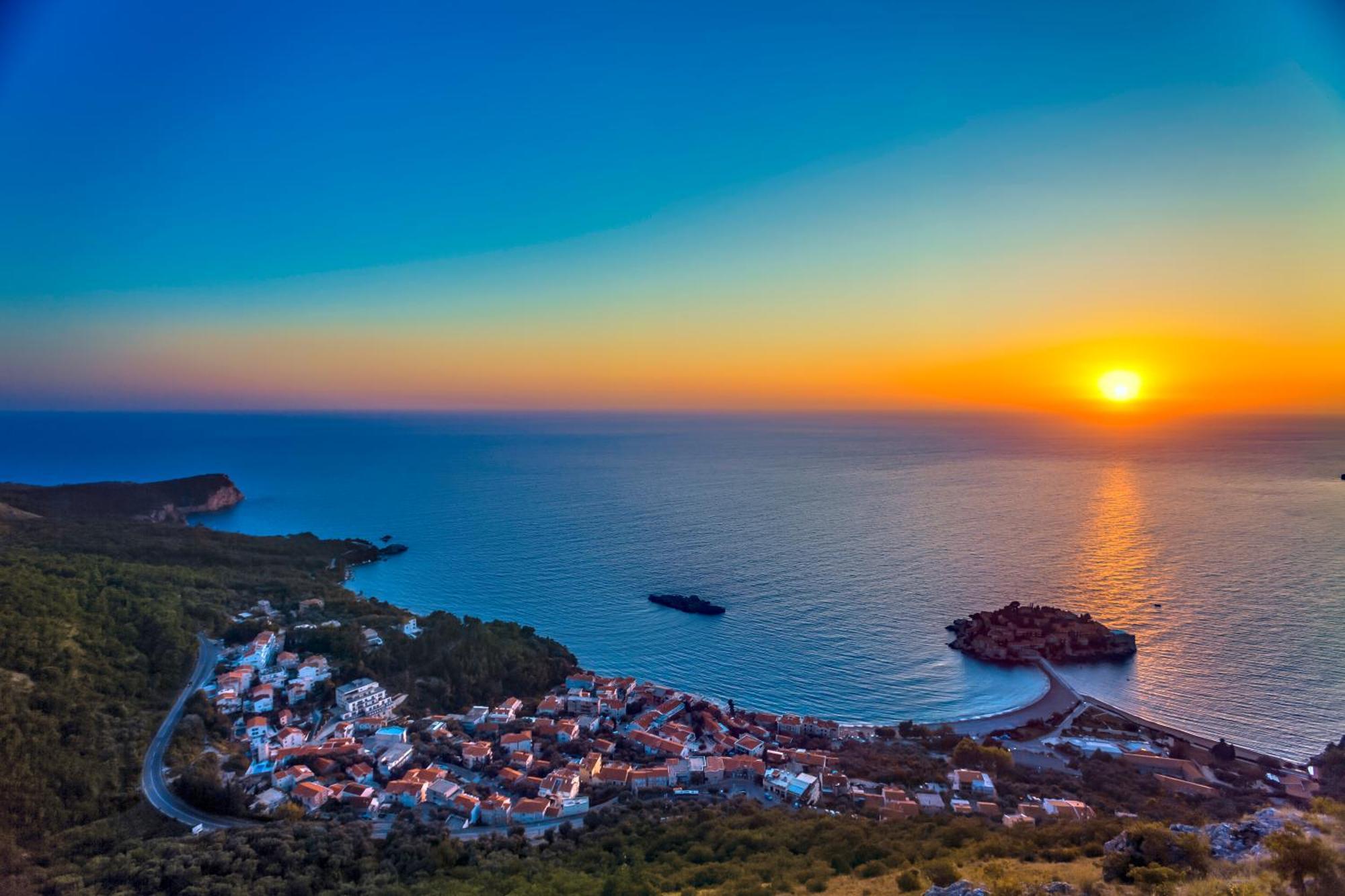 Alessandra Apartments Sveti Stefan Bagian luar foto